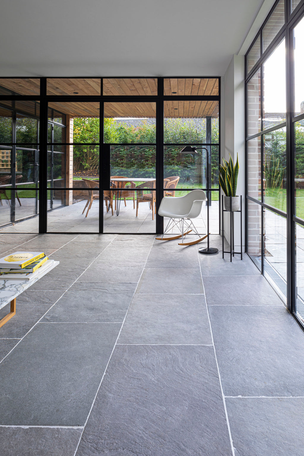 Dark Grey Tumbled Limestone