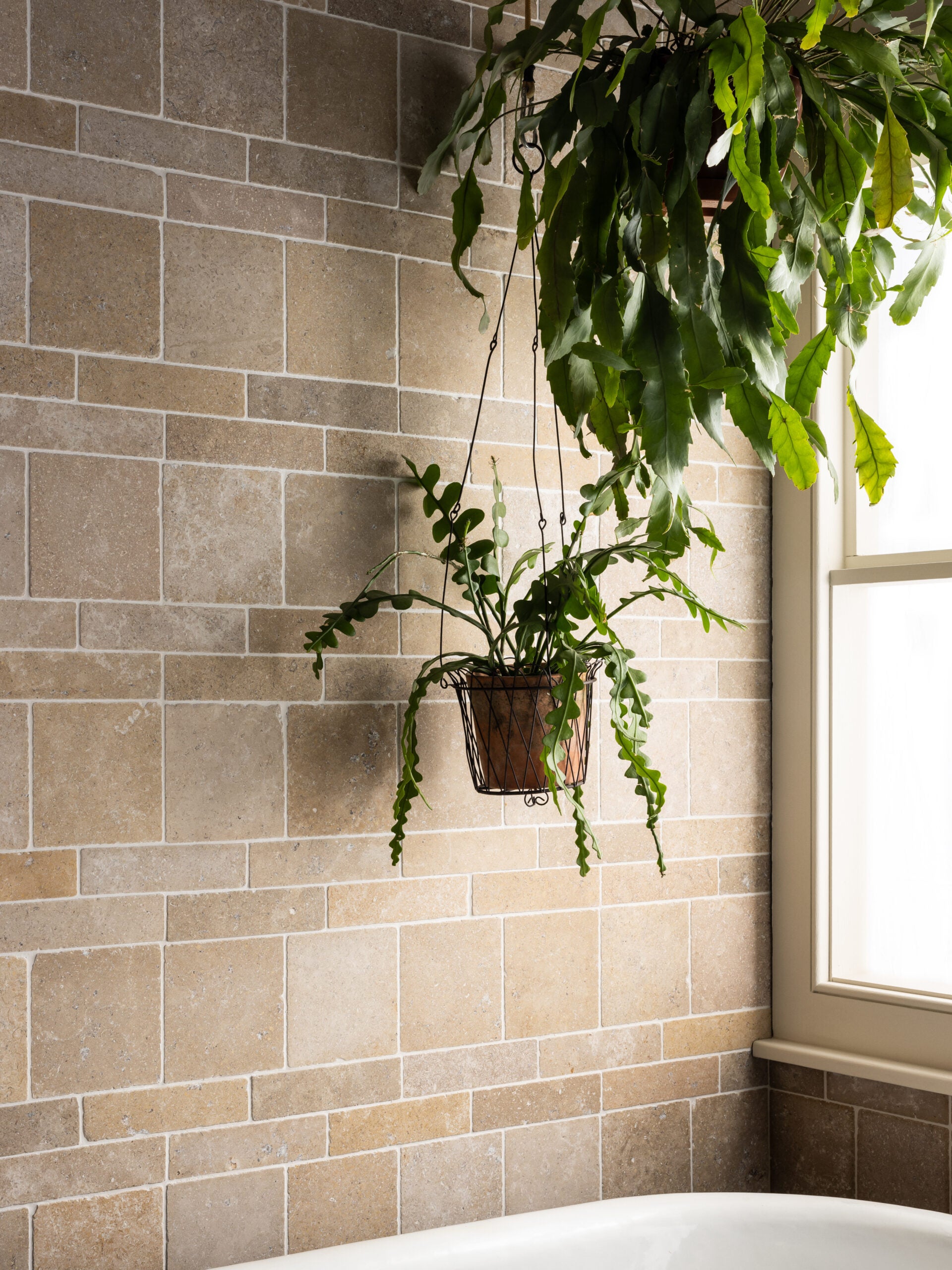 Burgundy Blend Tumbled Limestone