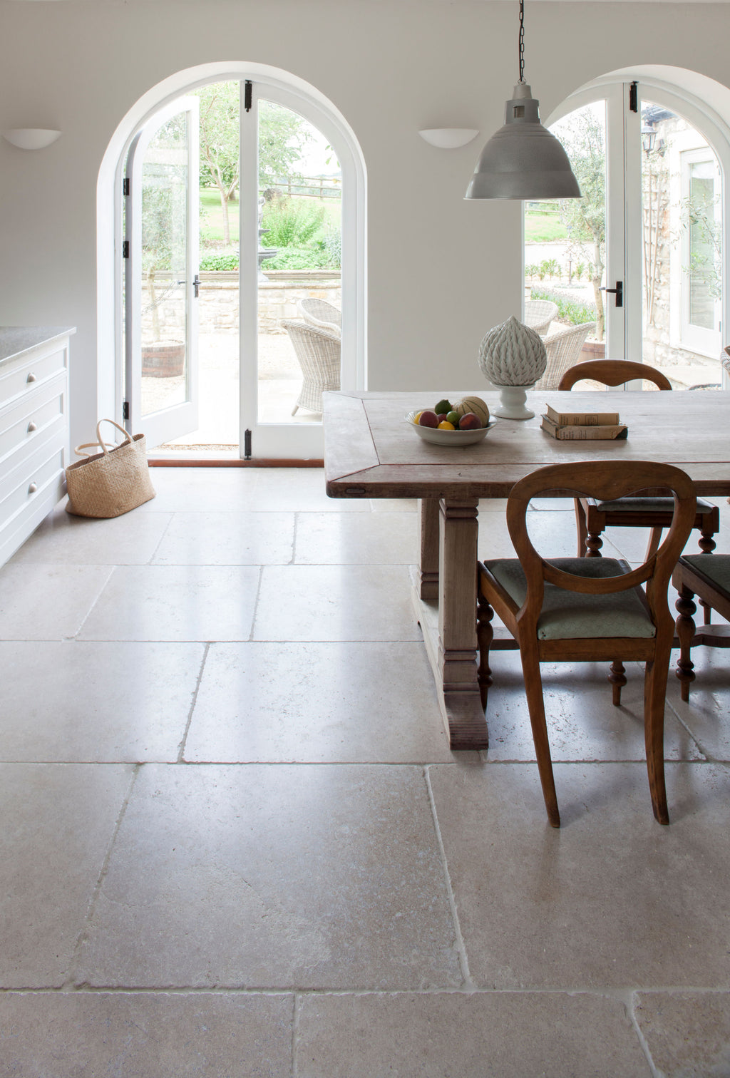 BurgundyTumbled Limestone