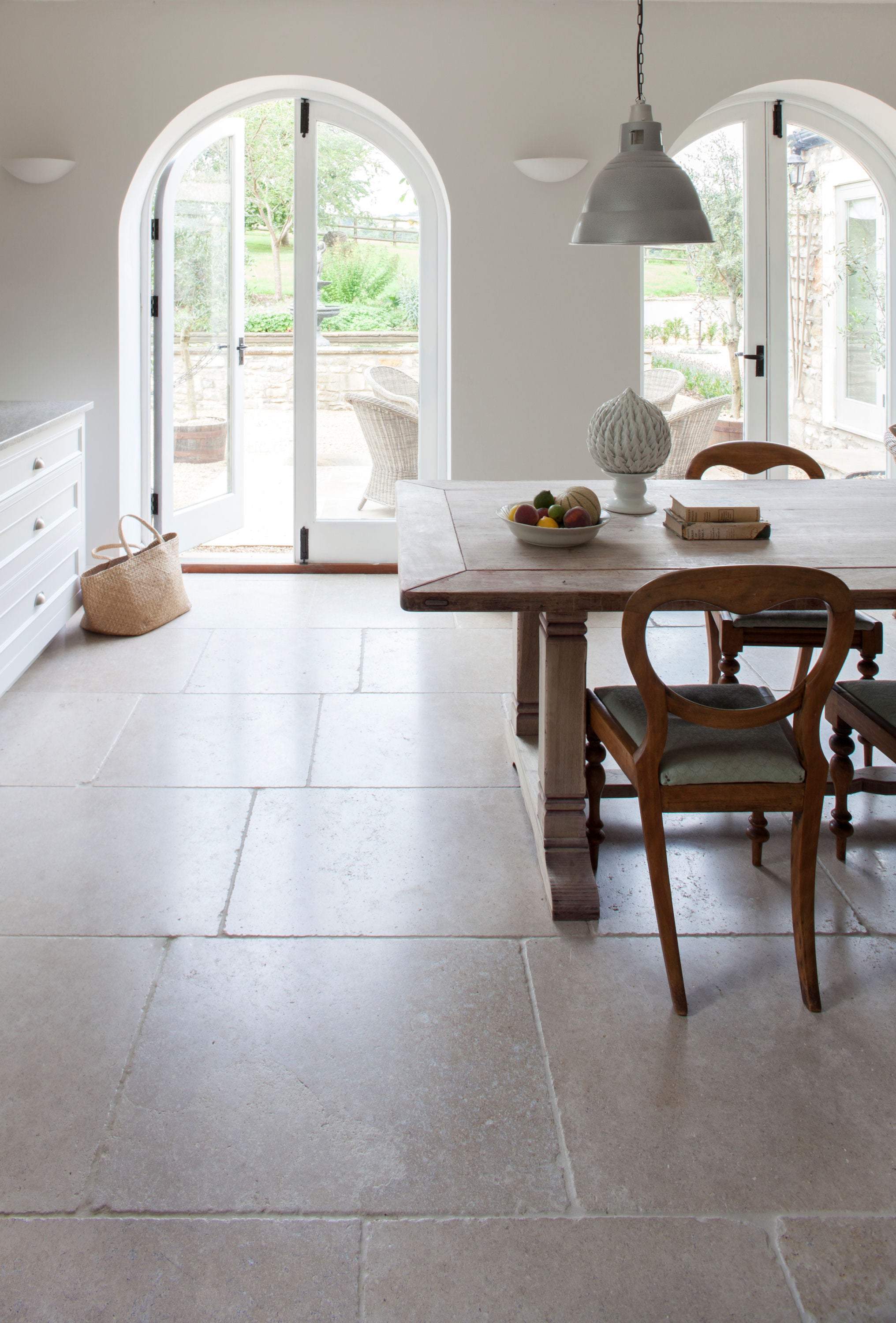 BurgundyTumbled Limestone