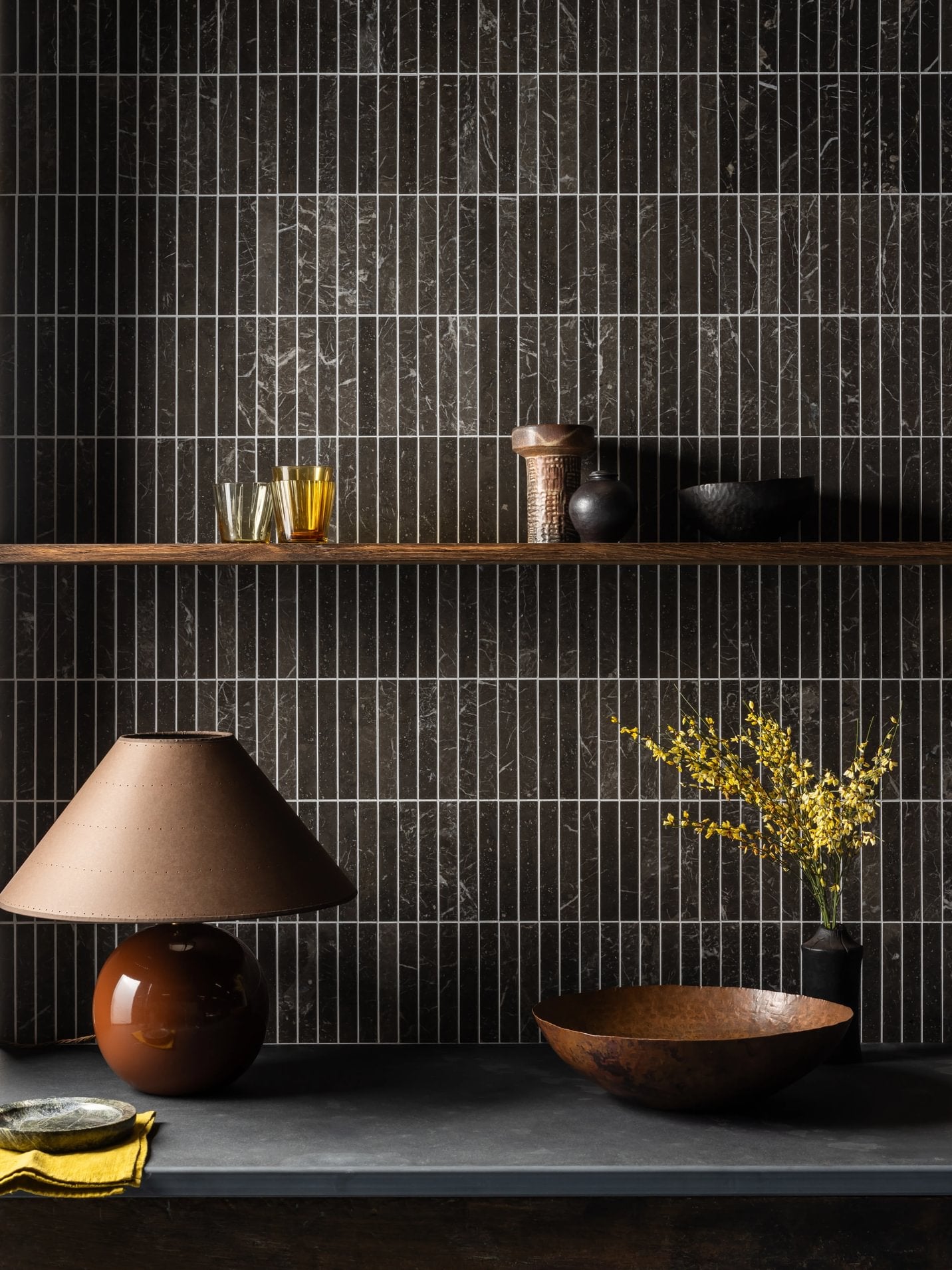 Nero Riven Slate Slab detail 2
