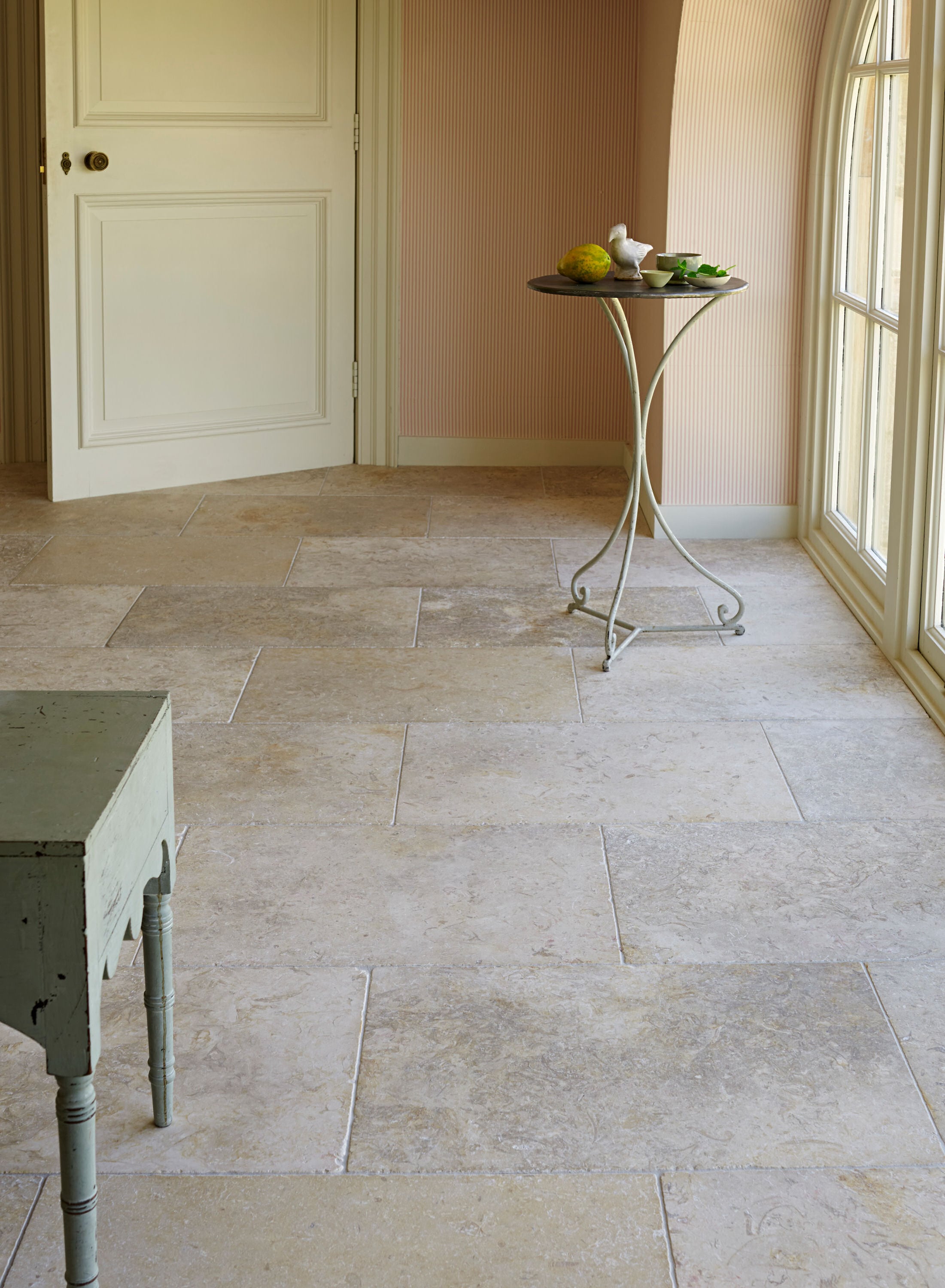Levant White Gold Tumbled Limestone