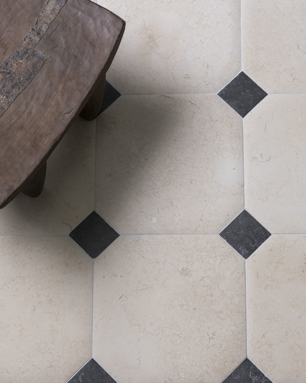 Lyon Provence Limestone Limestone Light and Dark Octagon