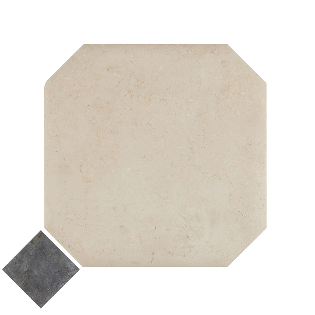 Lyon Provence Limestone Limestone Light and Dark Octagon
