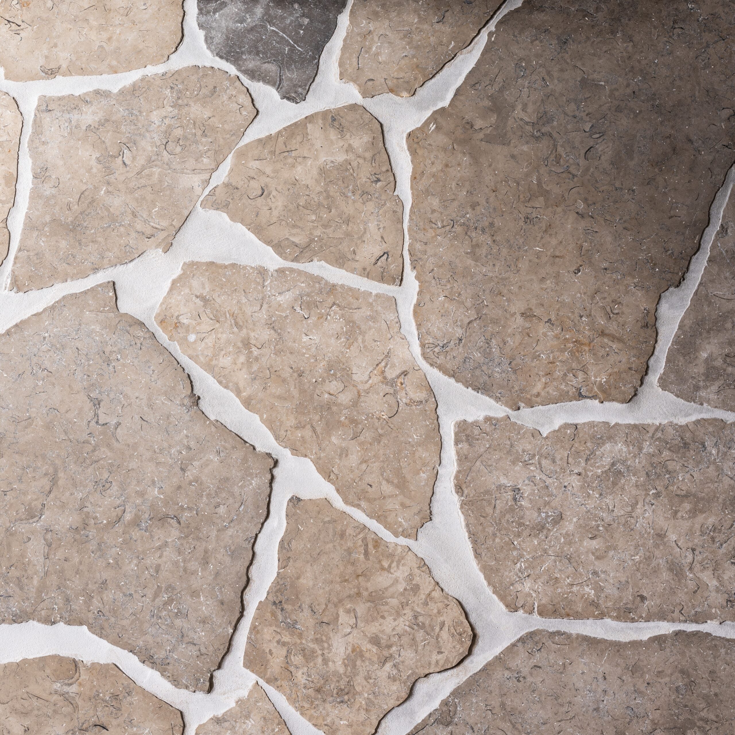 Como Tumbled Limestone Crazy Paving