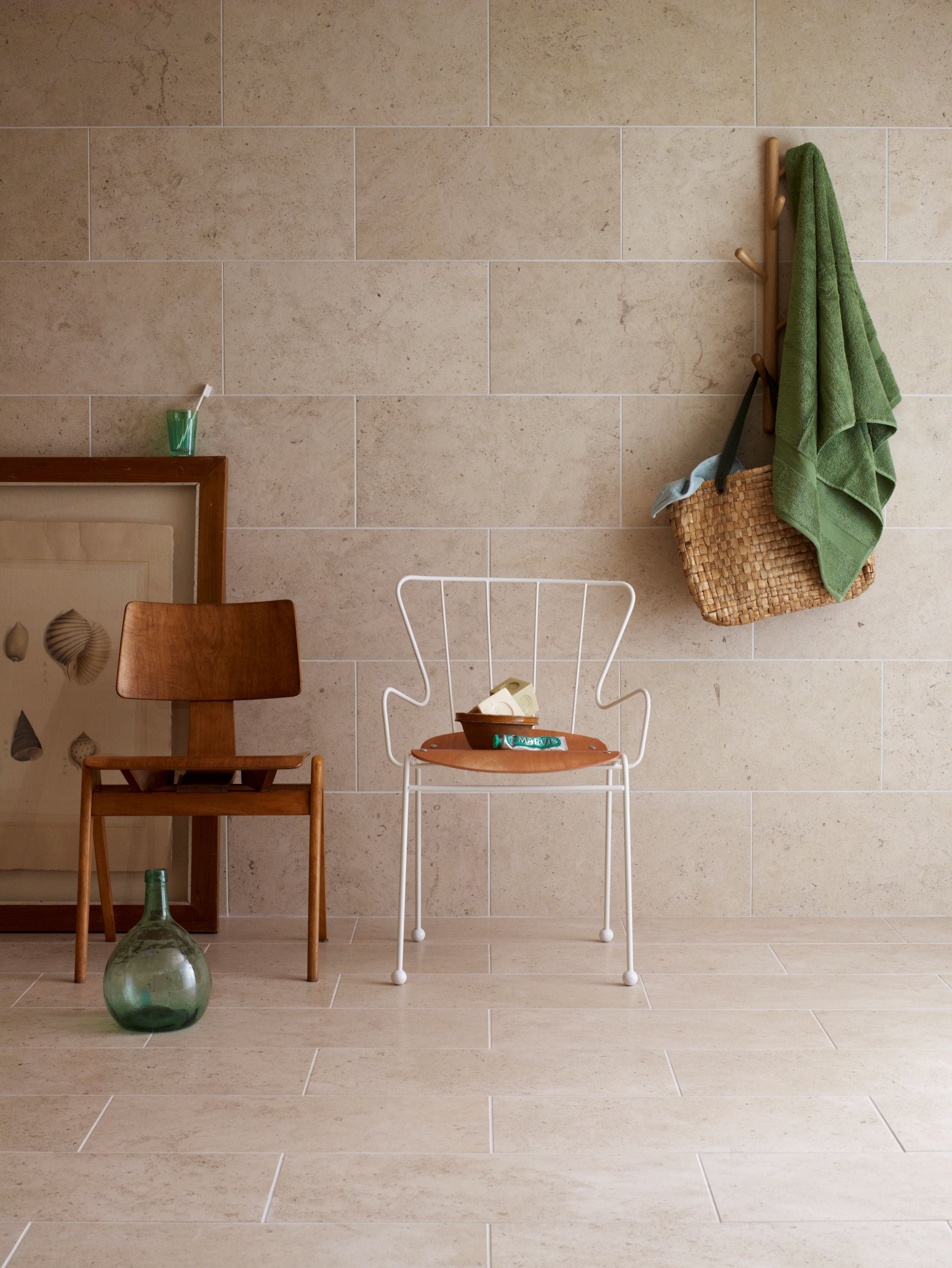 Moleanos Beige Honed Limestone