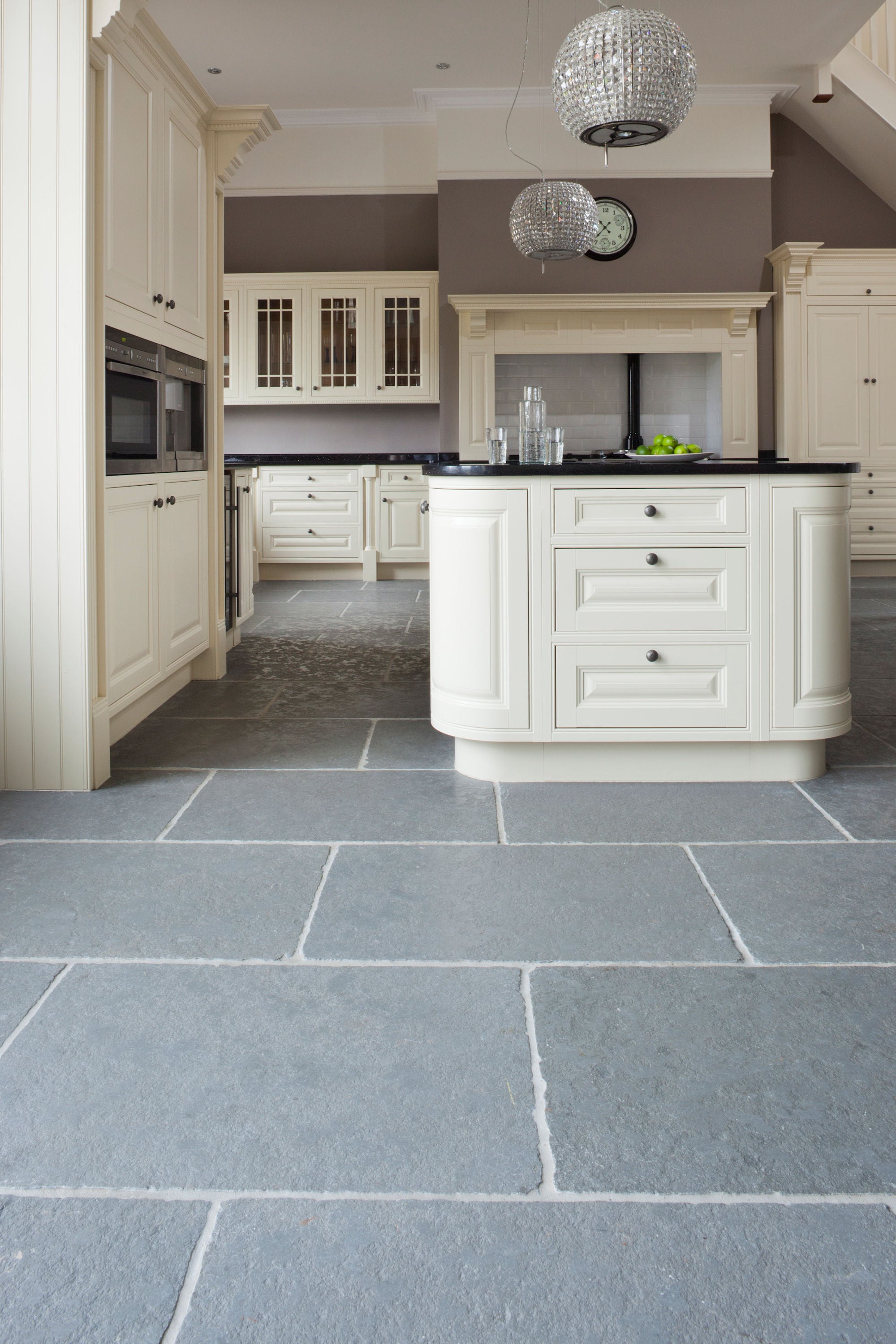 Grey Brushed Limestone