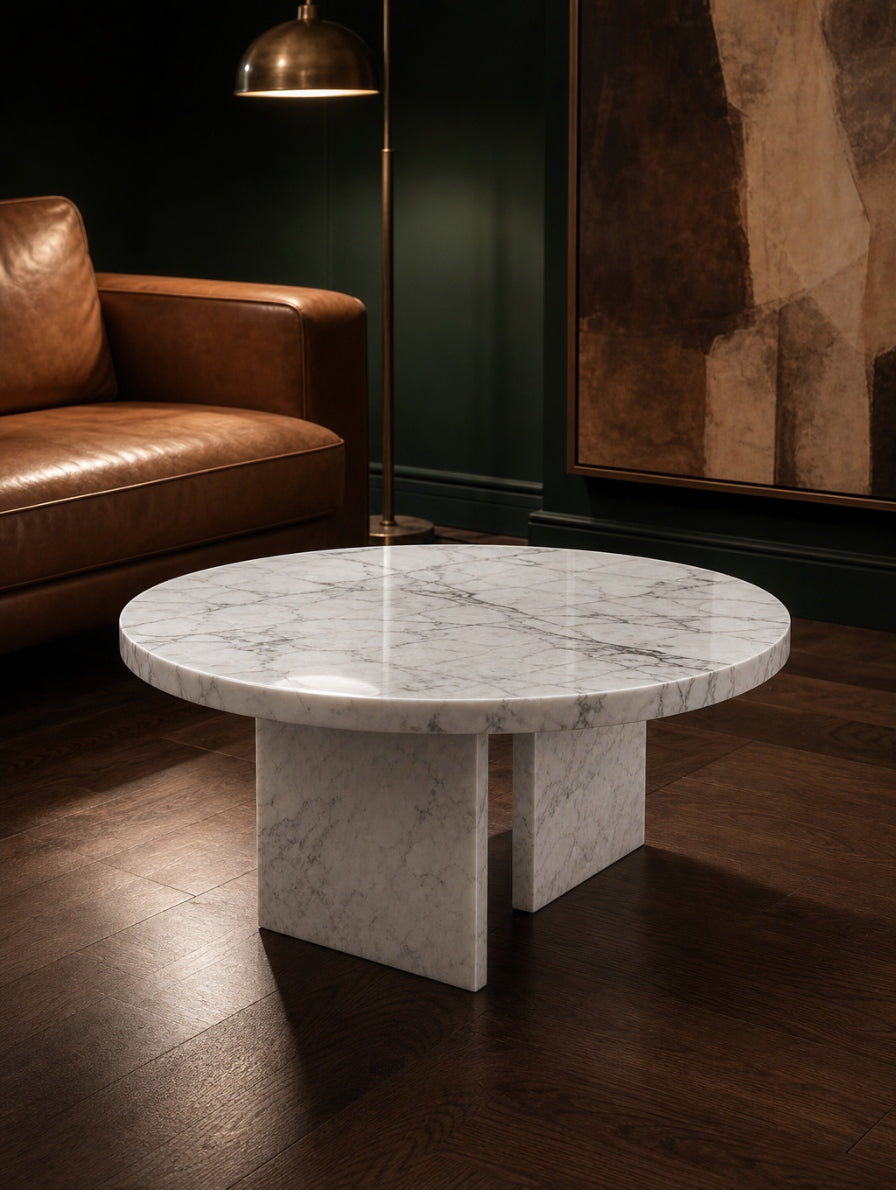 Tebe — Couchtisch aus Naturstein (Visualisierung)