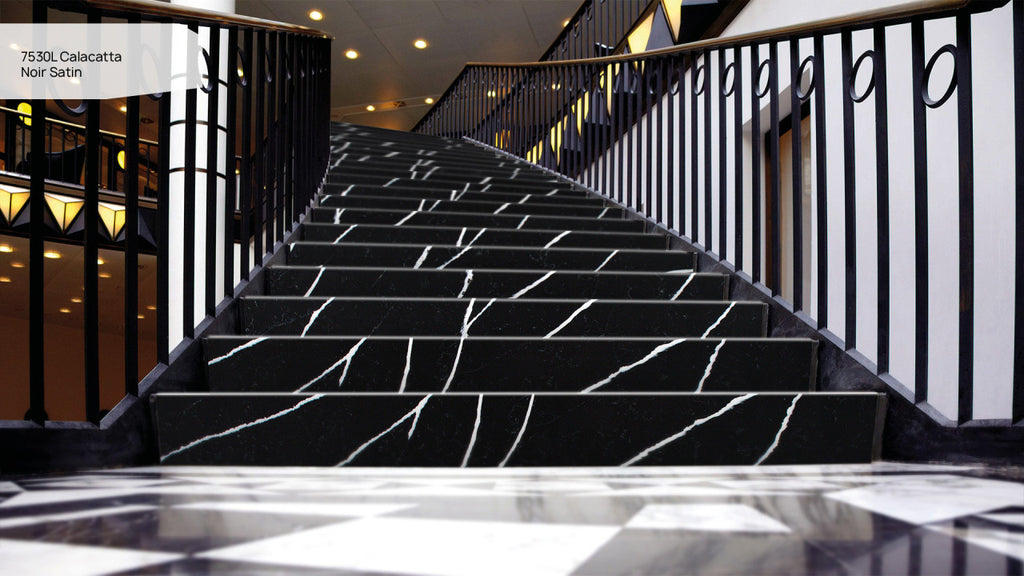 Calacatta Noir Satin