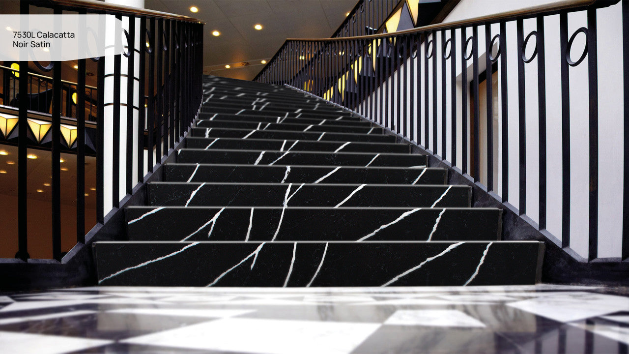 Calacatta Noir Satin